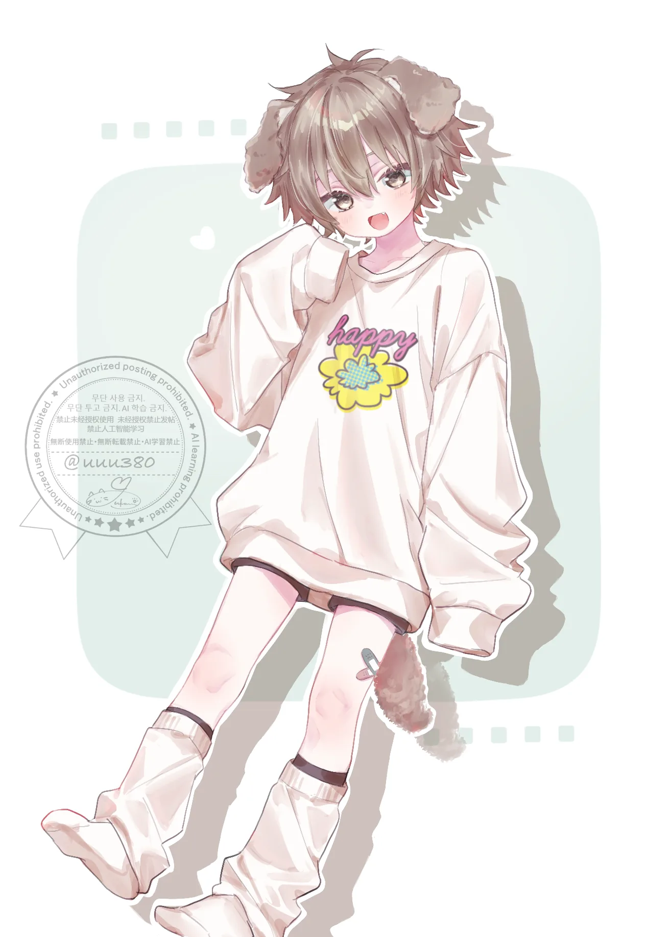 Mobile background image of the blog